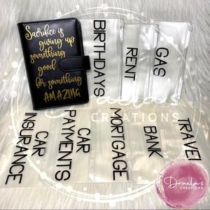 Personalized Cash Binder / Budget Book